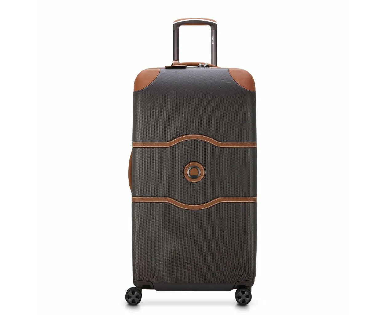 Delsey Chatelet Air 2.0 80cm Large Luggage Trunk - Chocolate