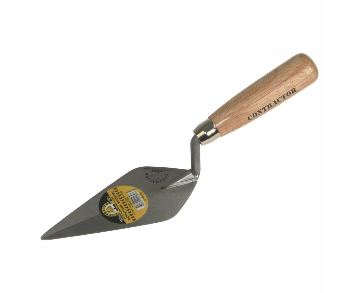 CONTRACTOR Timber Handle Pointing Trowel - 150mm - Single buy