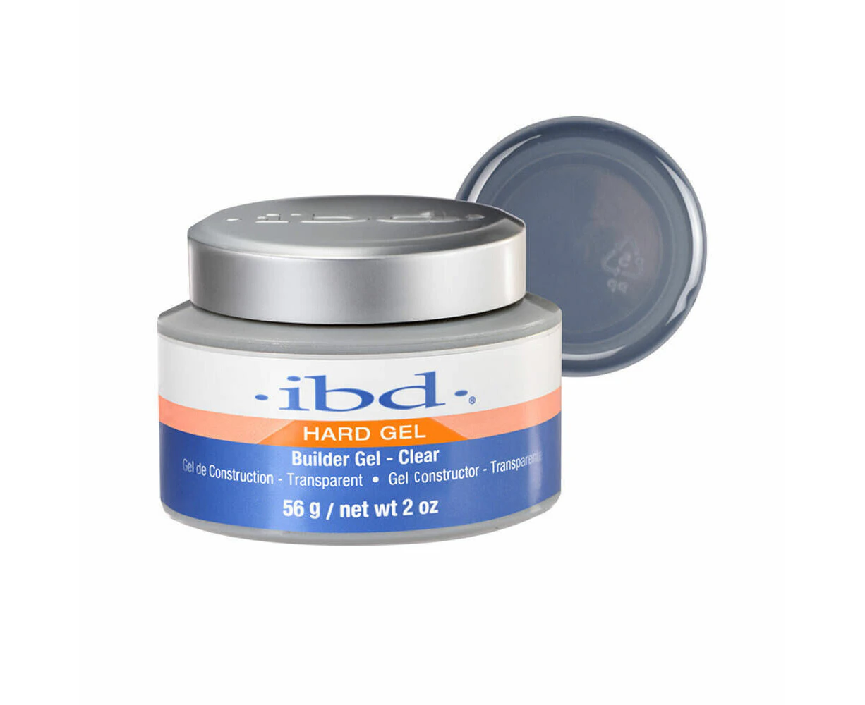 IBD - Hard Builder Gel Nail LED / UV - Clear 56g