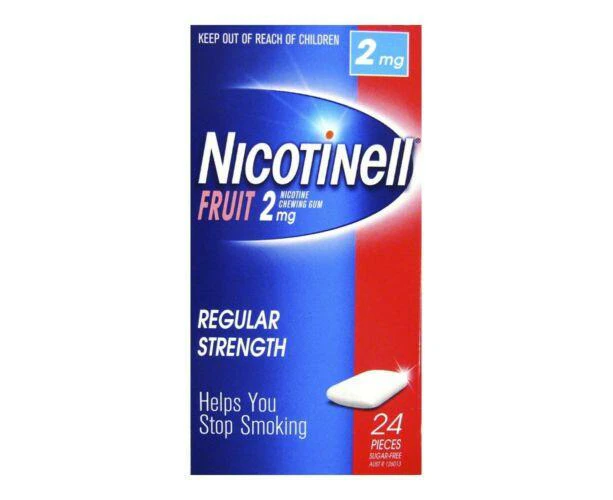 Nicotinell Gum Fruit 2mg 24 Pack