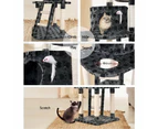 I.pet Cat Tree 126cm Tower Scratching Post Scratcher Condo Trees House Grey