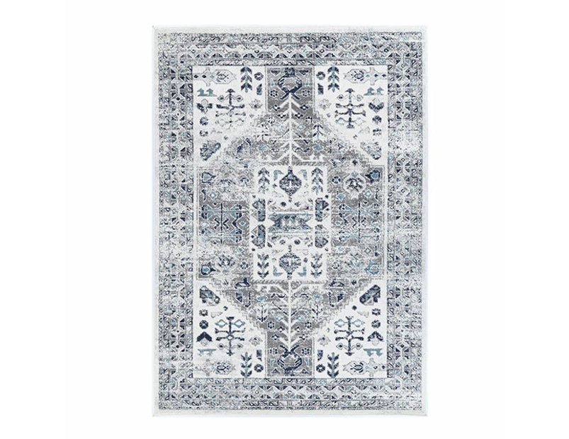 Province Cream Blue Traditional Rug