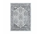 Province White Grey Traditional Rug