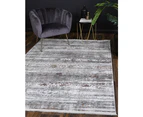 Cesky Raj Relic Grey And Multi Rug