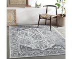 Province White Grey Traditional Rug