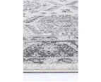 Province White Grey Traditional Rug