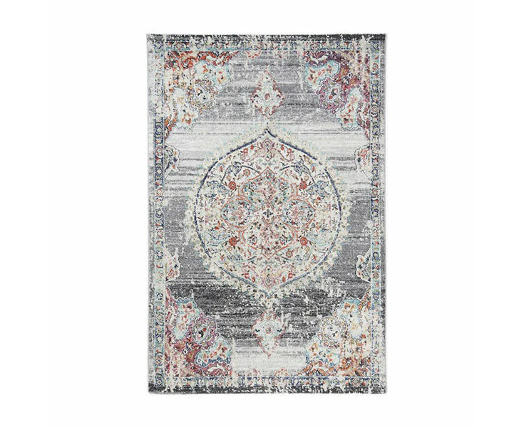 Spice Void Emblem Transitional Grey Rug