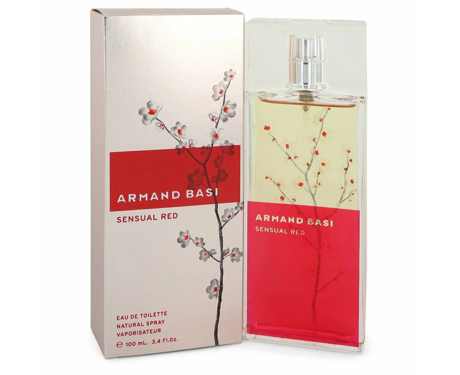 Armand Basi Sensual Red Eau De Toilette Spray By Armand Basi 100Ml