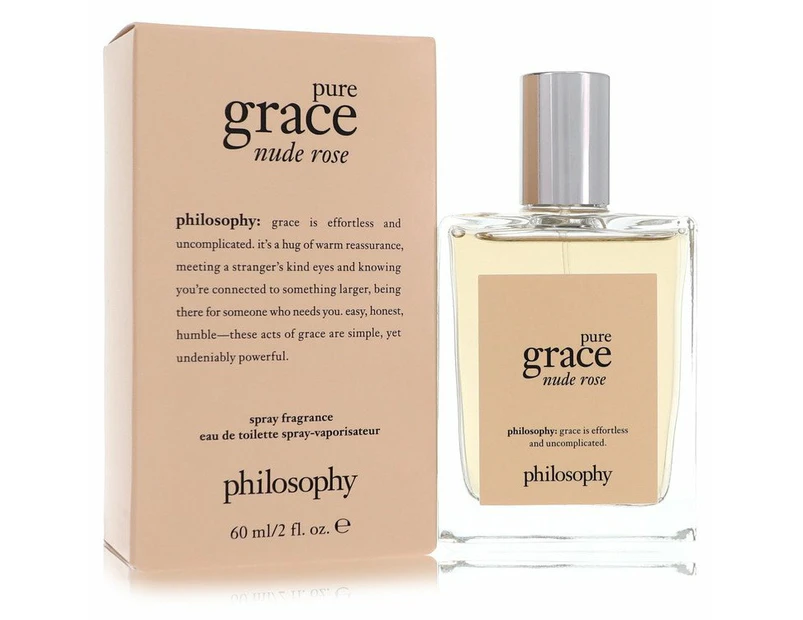 Pure Grace Nude Rose Eau De Toilette Spray By Philosophy 60 ml