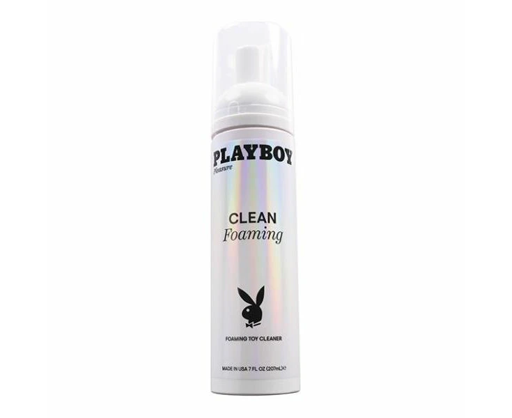 Playboy Pleasure Clean Foaming Toy Cleaner 7 Oz  Introducing The Playboy Pleasure Clean Foaming Toy Cleaner The Ultimate Cleaning Solution For Your In