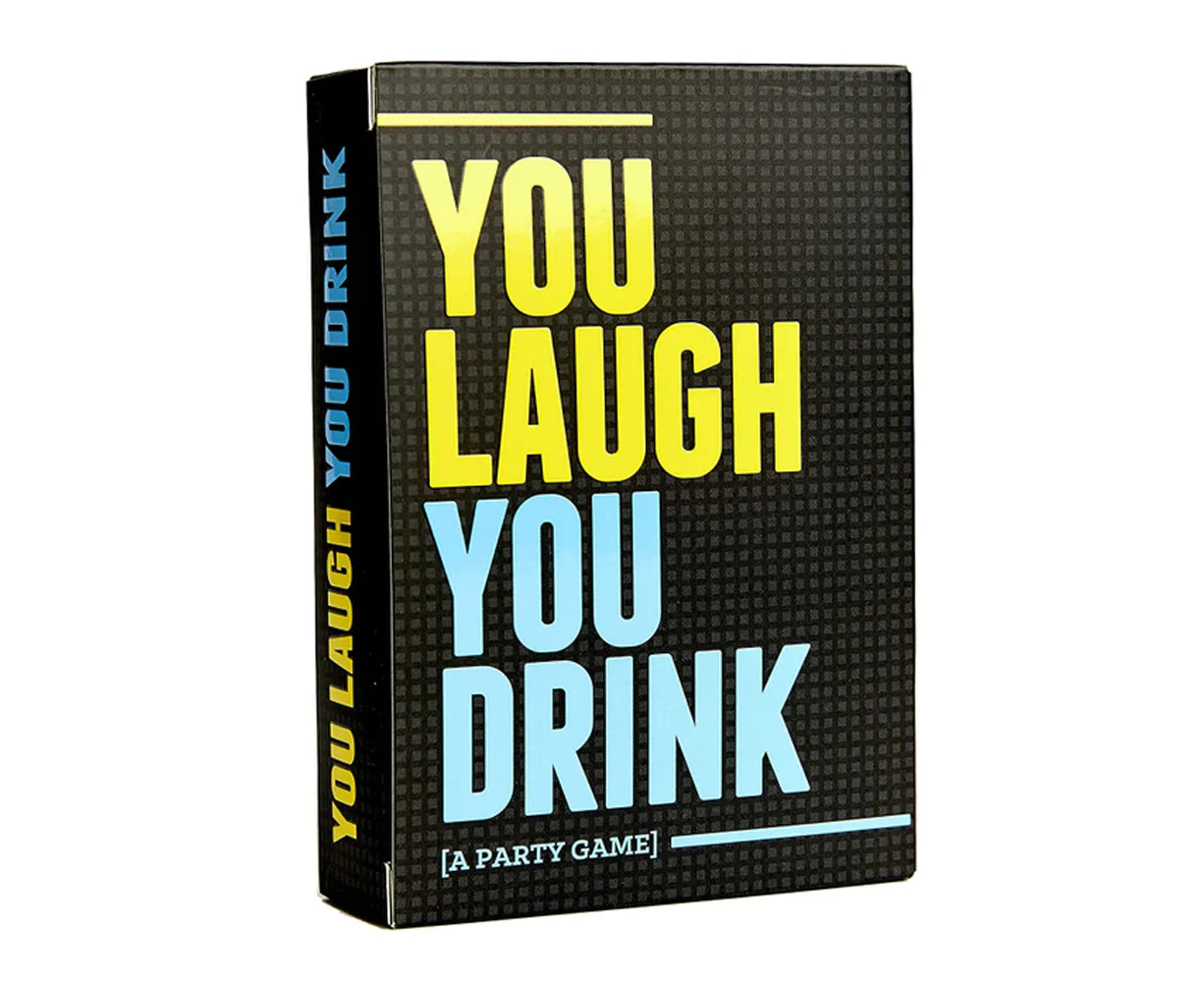 You Laugh, You Drink Card Game