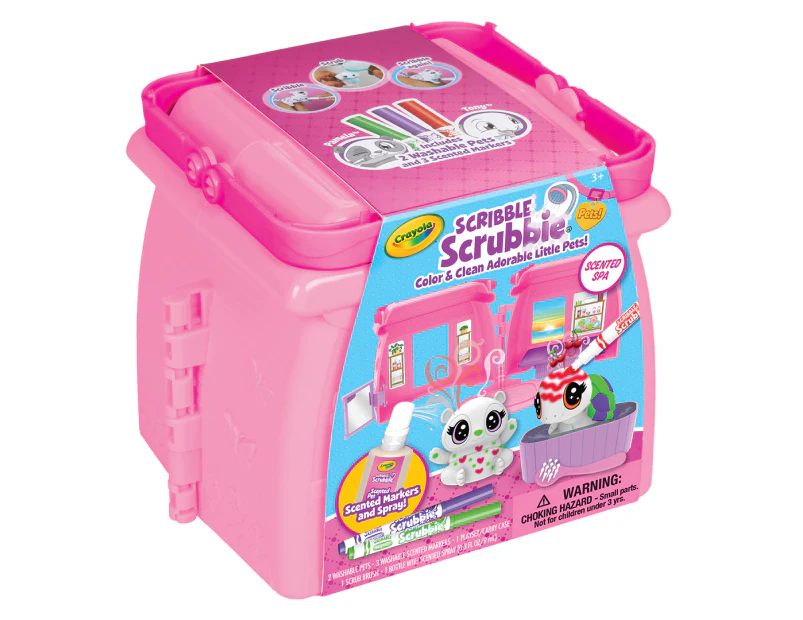 Crayola Scribble Scrubbie Pets Scented Spa Activity Kit