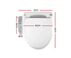 Cefito Electric Bidet Toilet Seat Cover Auto Smart Water Wash Dry Panel Control