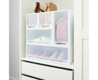 Modular Storage Drawer, Narrow, White - Anko