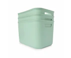 3 Pack 5.8L Utile Medium Tubs, Green - Anko