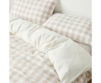 Target Hunter Gingham Cotton Quilt Cover Set