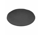 Black Hammered Dinner Plate - Anko