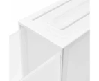 Modular Storage Drawer, Narrow, White - Anko