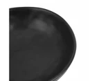 Black Hammered Large Bowl - Anko