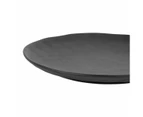 Black Hammered Dinner Plate - Anko