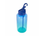 1L Ombre Blue Cylinder Drink Bottle - Anko