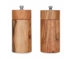 2 Pack Acacia Salt and Pepper Grinders - Anko