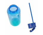 1L Ombre Blue Cylinder Drink Bottle - Anko