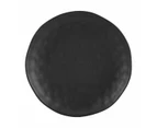 Black Hammered Dinner Plate - Anko