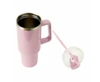 1.18L Pearl Pink Jumbo Tumbler with Handle - Anko