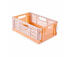 5L Collapsible Crate, Small, Peach - Anko