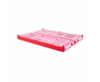 15L Collapsible Crate, Medium, Red - Anko