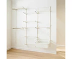 Set of 2 Custom Storage Laundry Airers - Anko