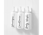 Set of 3 Bottles with Hangers - Anko