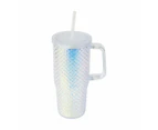 650ml Iridescent Textured Tumbler with Handle - Anko