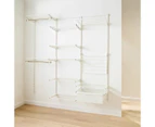 Set of 2 Custom Storage Laundry Airers - Anko