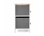 5 Drawer Chest, Grey - Anko