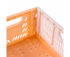 5L Collapsible Crate, Small, Peach - Anko