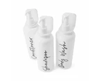 Set of 3 Bottles with Hangers - Anko