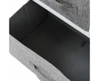 5 Drawer Chest, Grey - Anko