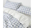 Target Hunter Gingham Cotton Quilt Cover Set