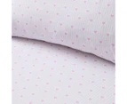 Target Lily Hearts Australian Cotton Stonewash Sheet Set