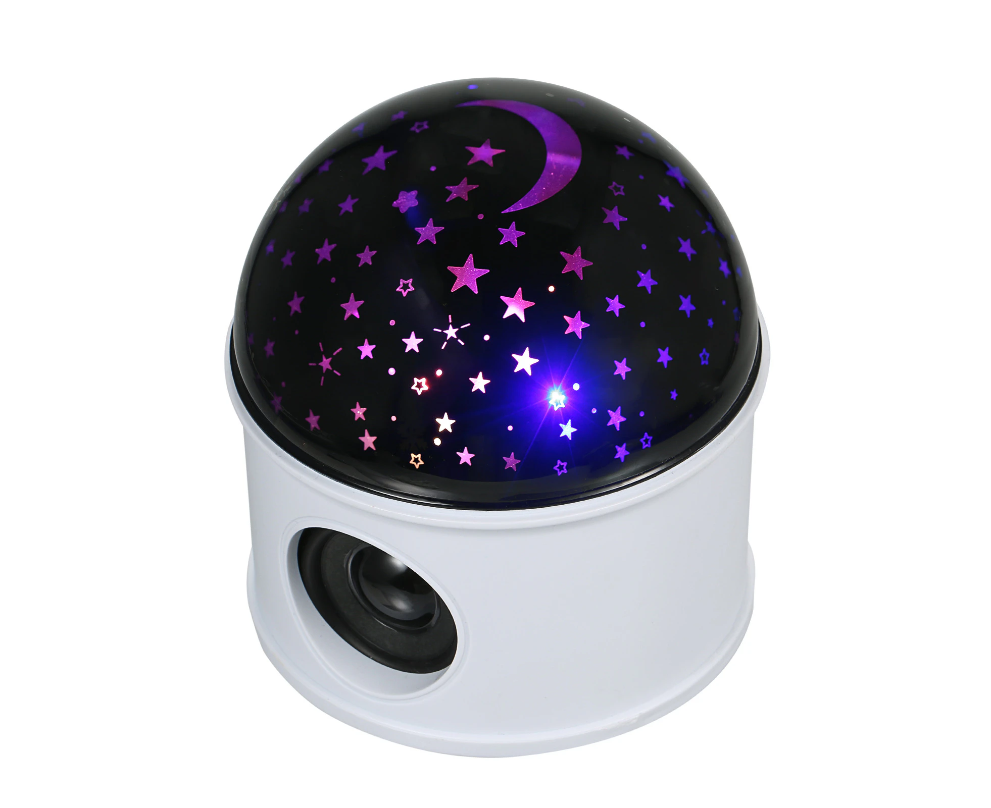 LEDs Ball Light Projector Light BT Music Speaker Player 360° Rotation Projector for Bedroom DJ Party Lamp USB Powered Projector Night Light