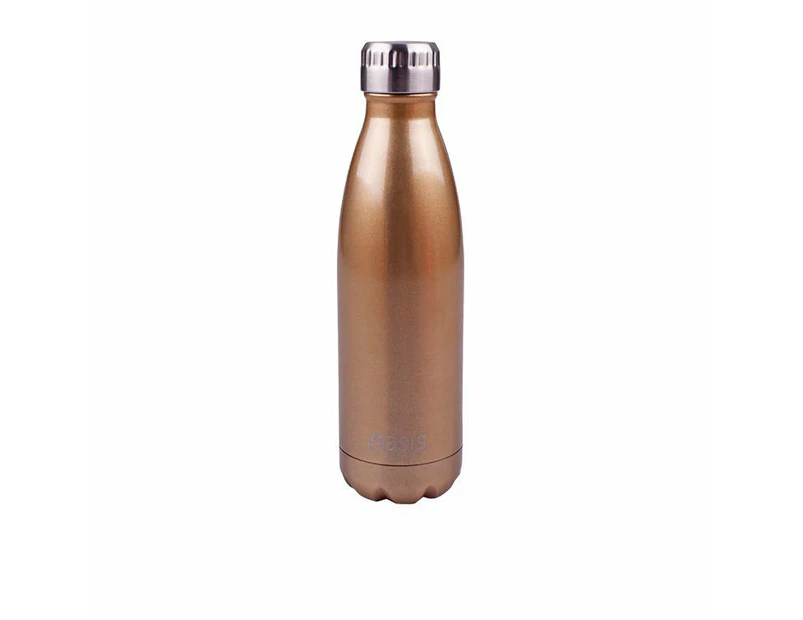 Oasis Insulated Drink Bottle - 500ml Champagne