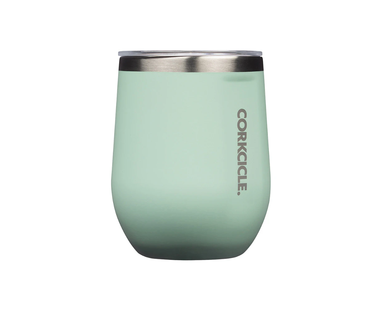 CORKCICLE Classic Stemless 355ml Insulated Stainless Steel Cup - Matcha **CLEARANCE**