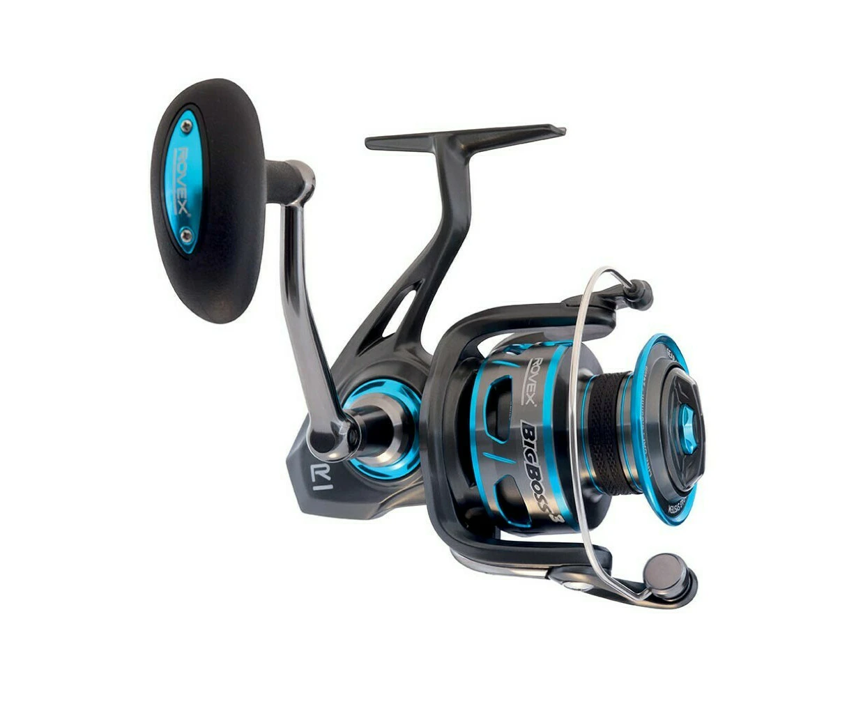 Rovex Big Boss III 6000 Spinning Fishing Reel - 7 Bearing Spin Reel