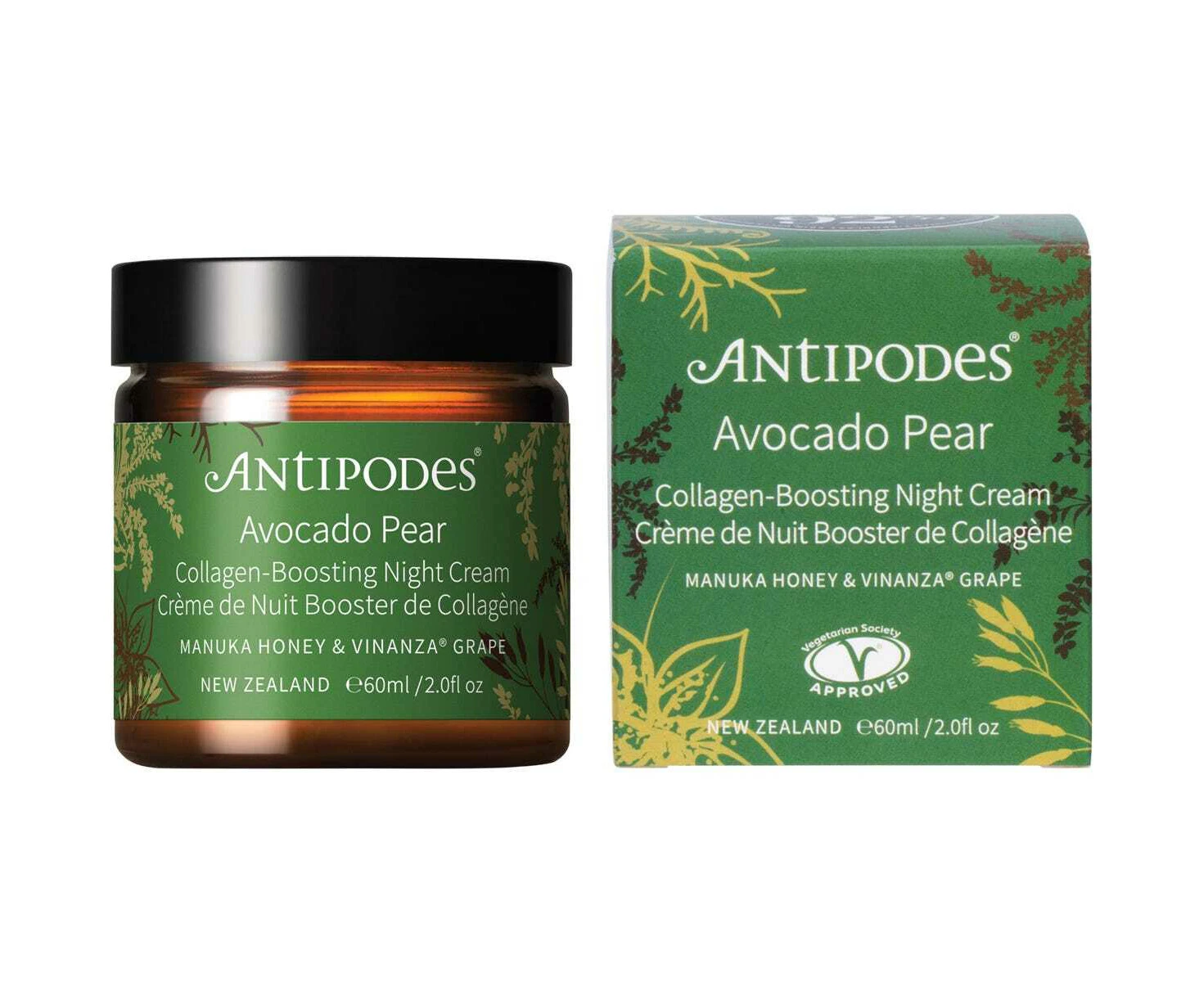 Avocado Pear Nourishing Night Cream 60ml