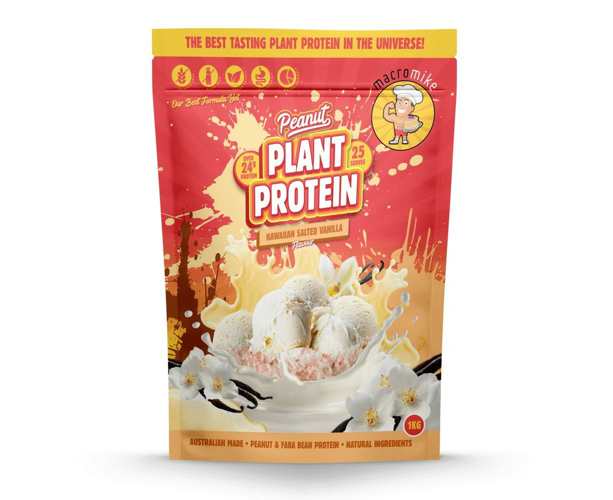 Peanut Plant Protein (Hawaiian Salted Vanilla) - 1kg