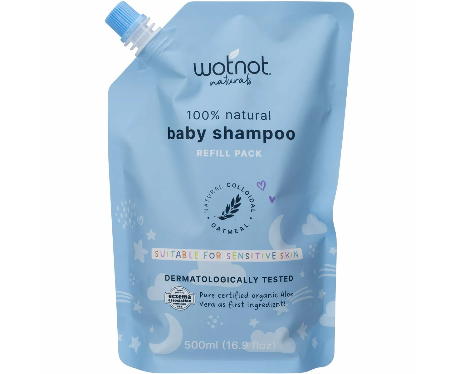 Baby Shampoo Refill Pack Suitable For Sensitive Skin 500ml