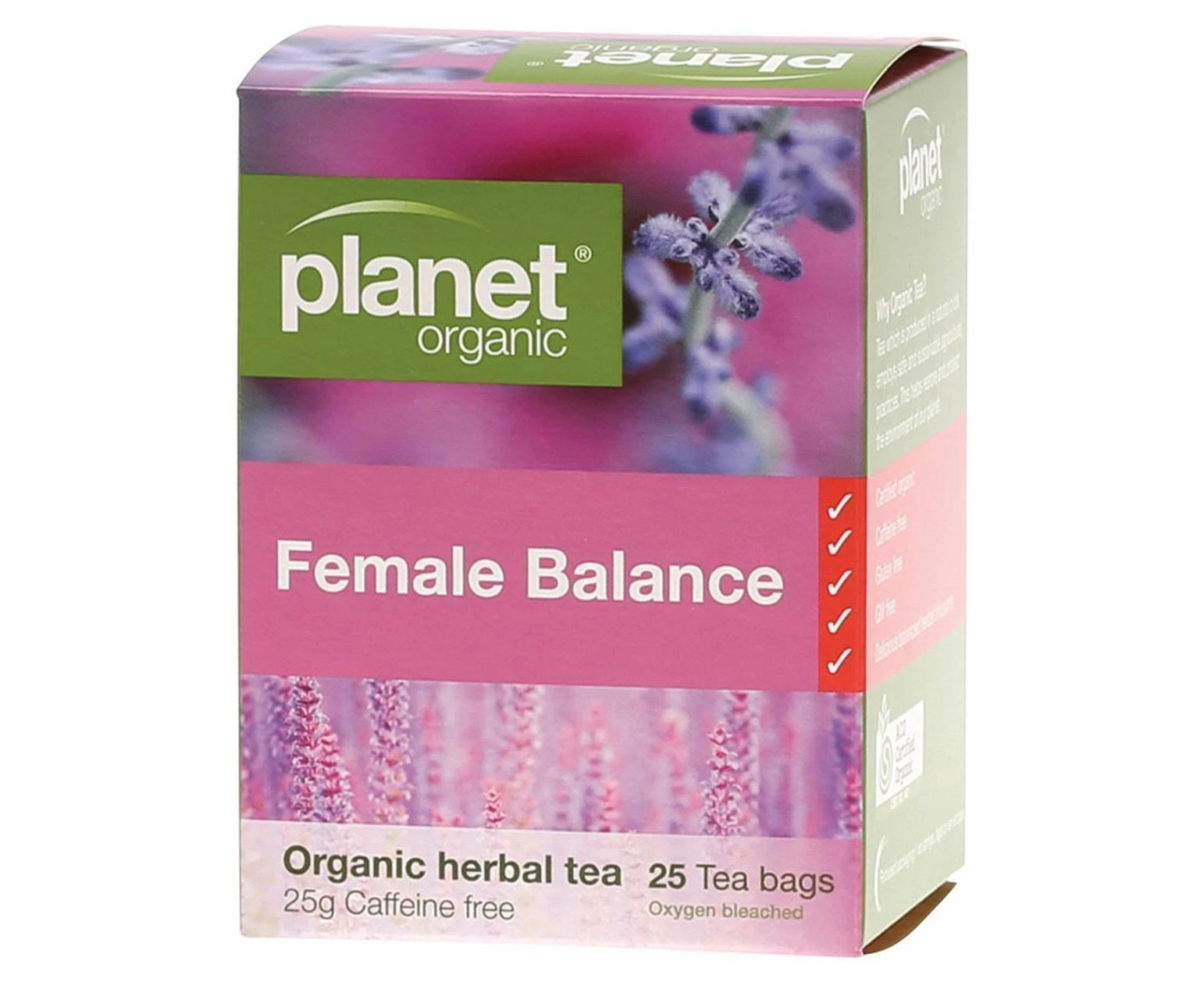 Herbal Tea Bags, 25 Pieces (Female Balance)