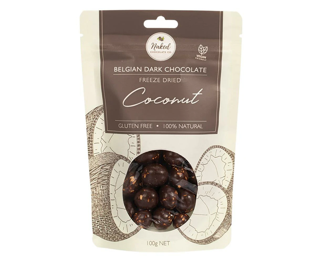 Freeze Dried Coconut (Dark Chocolate) - 100g